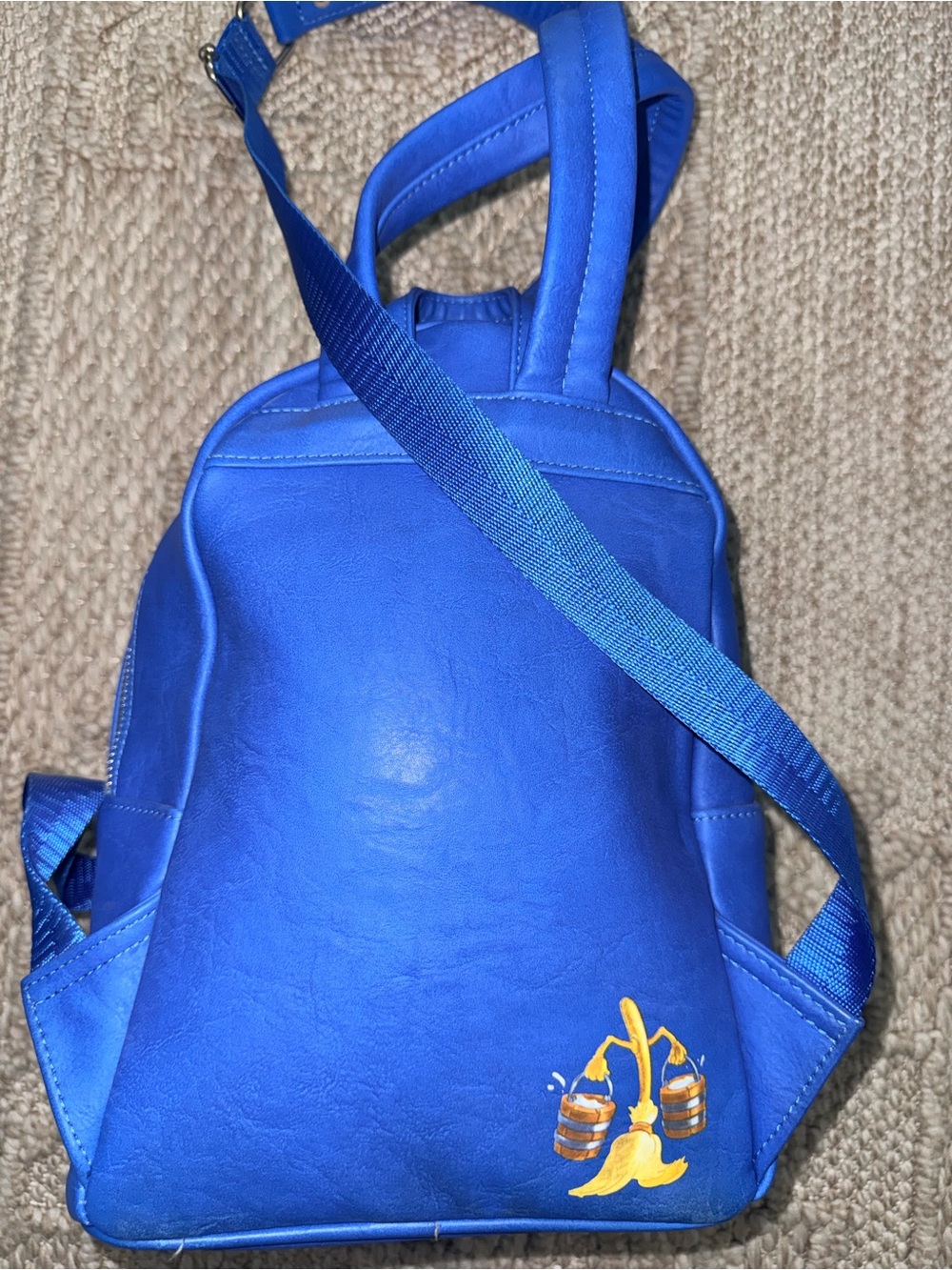 Loungefly Disney Mickey Fantasia Brooms Sorcerer Apprentice Mini Backpack - Picture 6 of 8